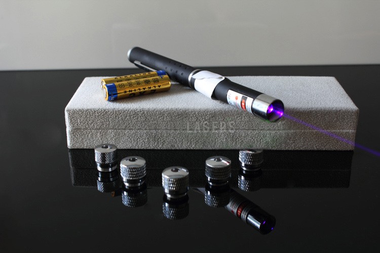 Violetter Laserpointer