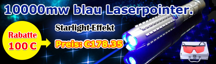 10000mw blauer Laserpointer