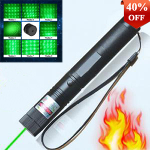 Grüner Laserpointer 200mW mit hochwertig verarbeitet