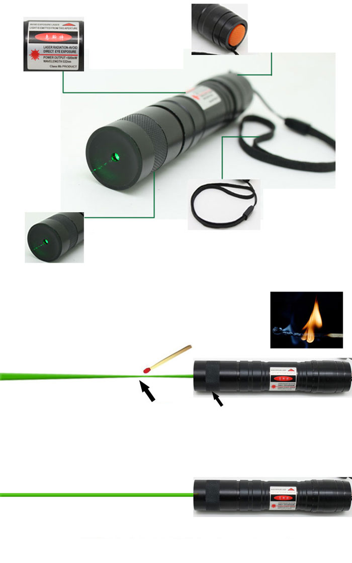 ultra starker laserpointer