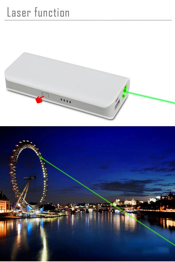 Laser Mobile Power Bank 5200mAh