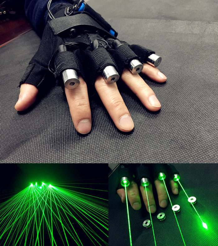 Laserhandschuhe