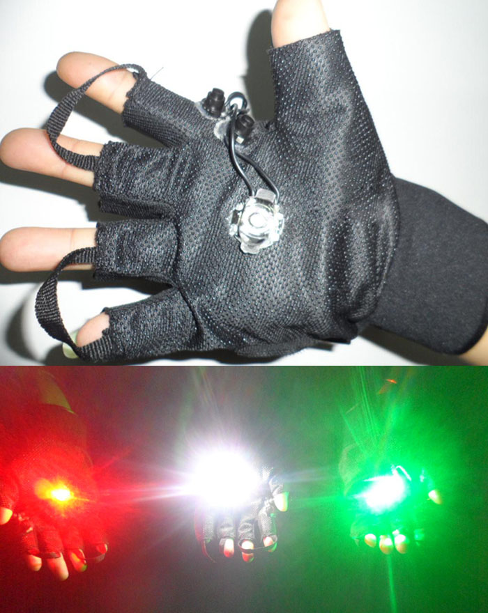 laser grün handschuhe