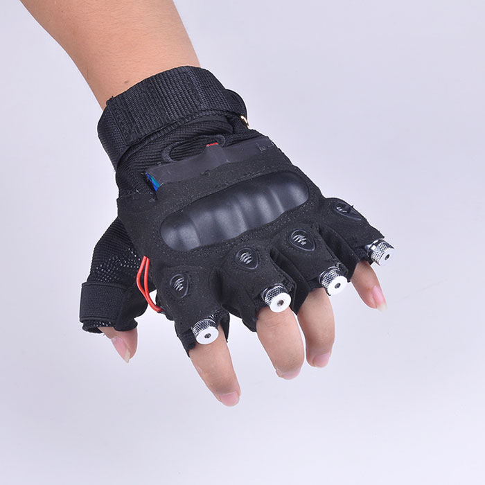 laser handschuhe roter