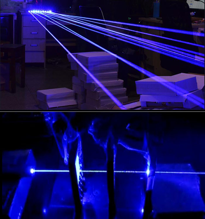 Blau laser 7W