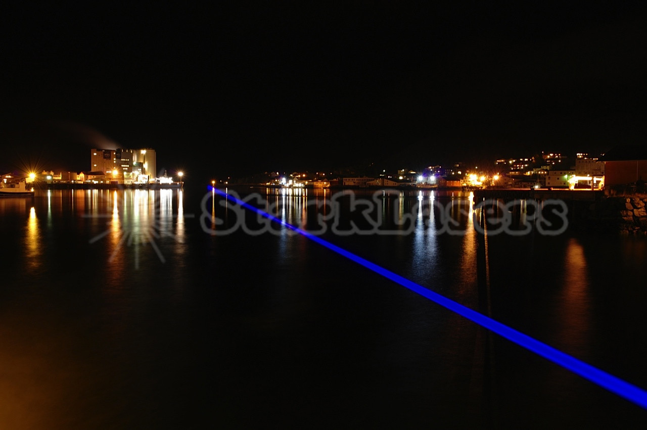 blauer Laserpointer